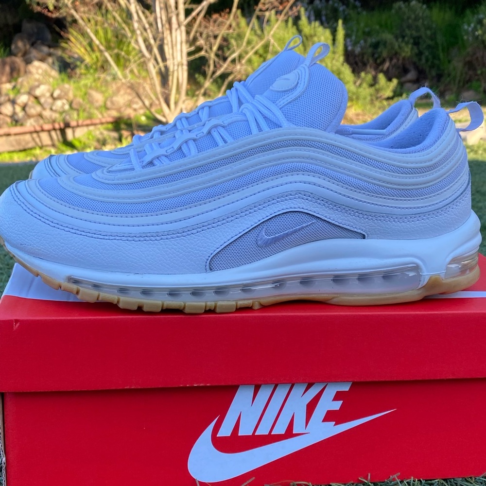 **SOLD**Nike Air Max 97 White Gum Bottom